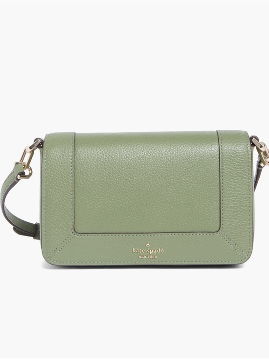 kate spade Handbags - kate spade Olive Green Pebbled Leather Crossbody